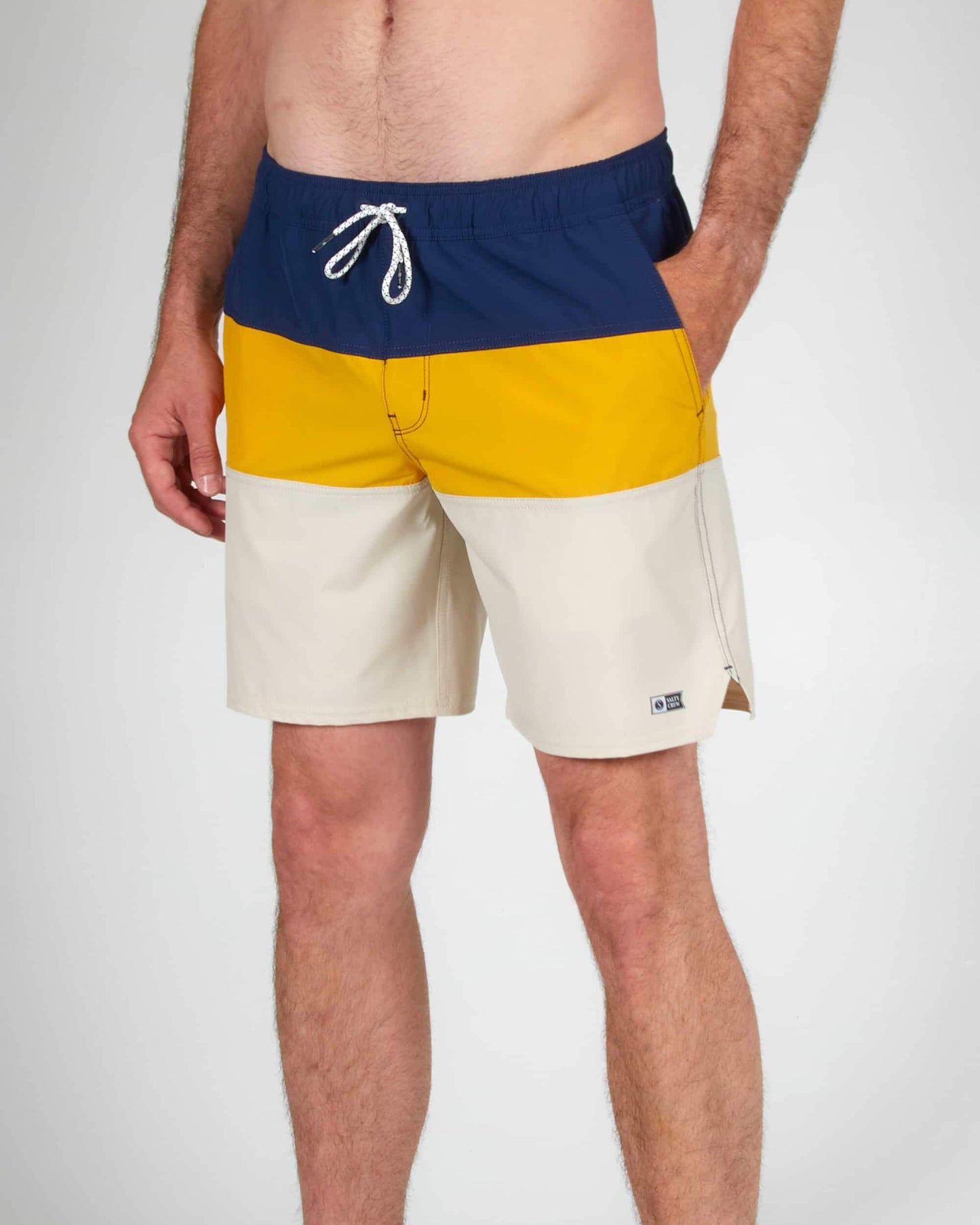 Salty crew BOARDSHORTS BEACONS 2 ELASTIC BOARDSHORT - Mango in Mango