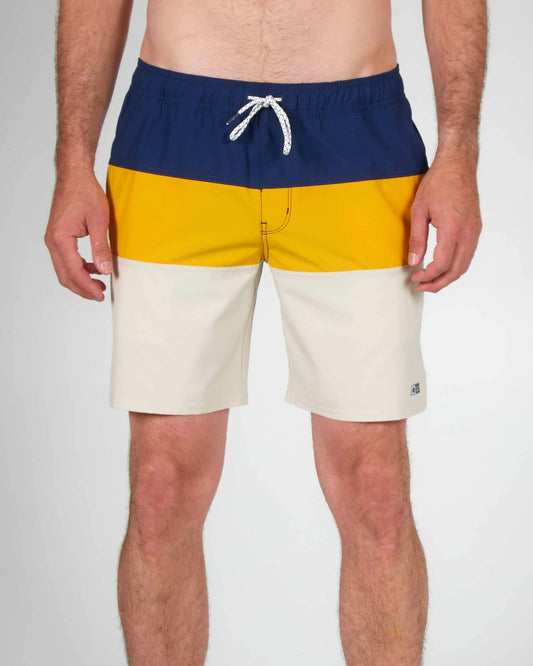 Salty crew BOARDSHORTS BEACONS 2 ELASTIC BOARDSHORT - Mango in Mango