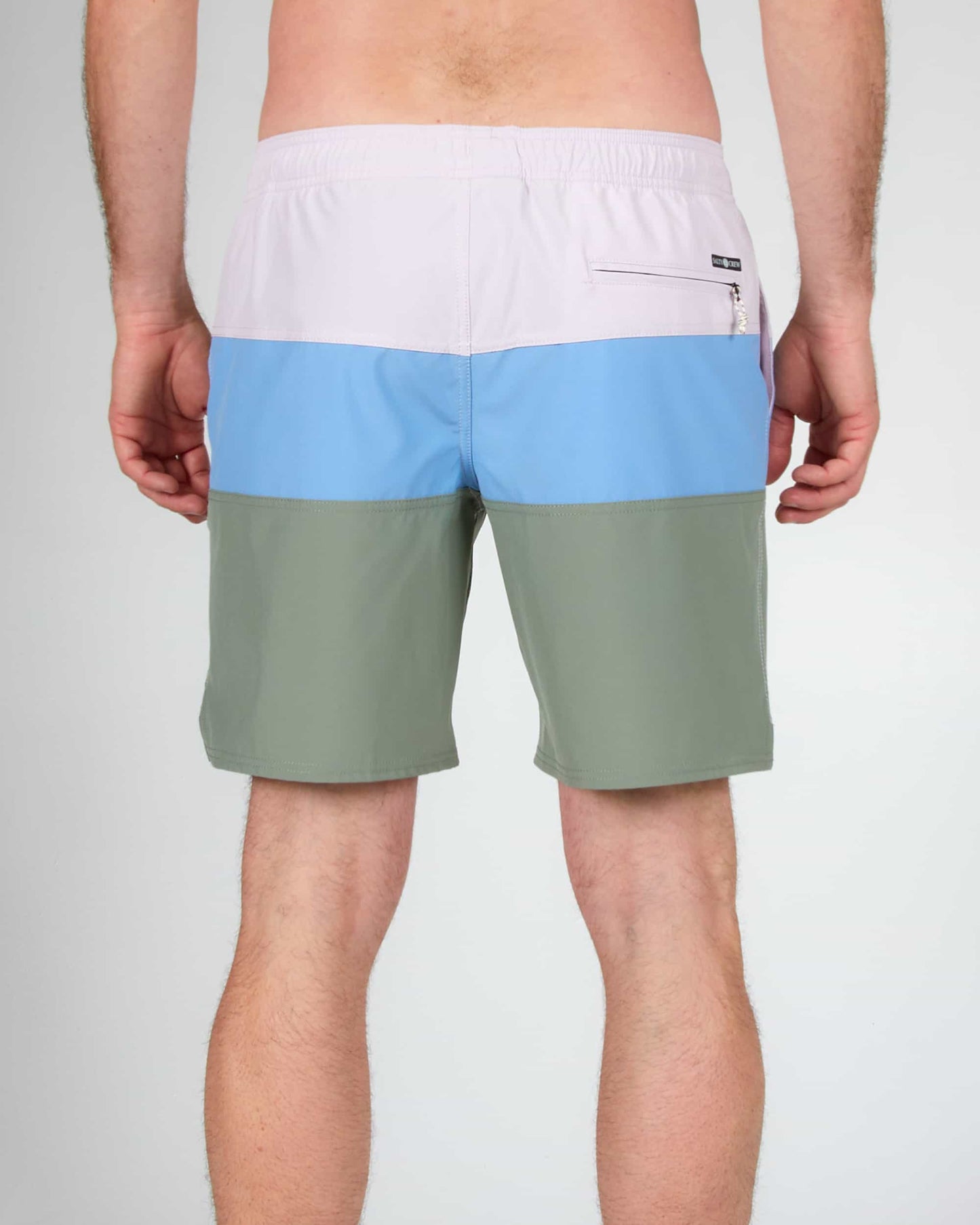 Beacons 2 Elastic Boardshort - Marine Blue