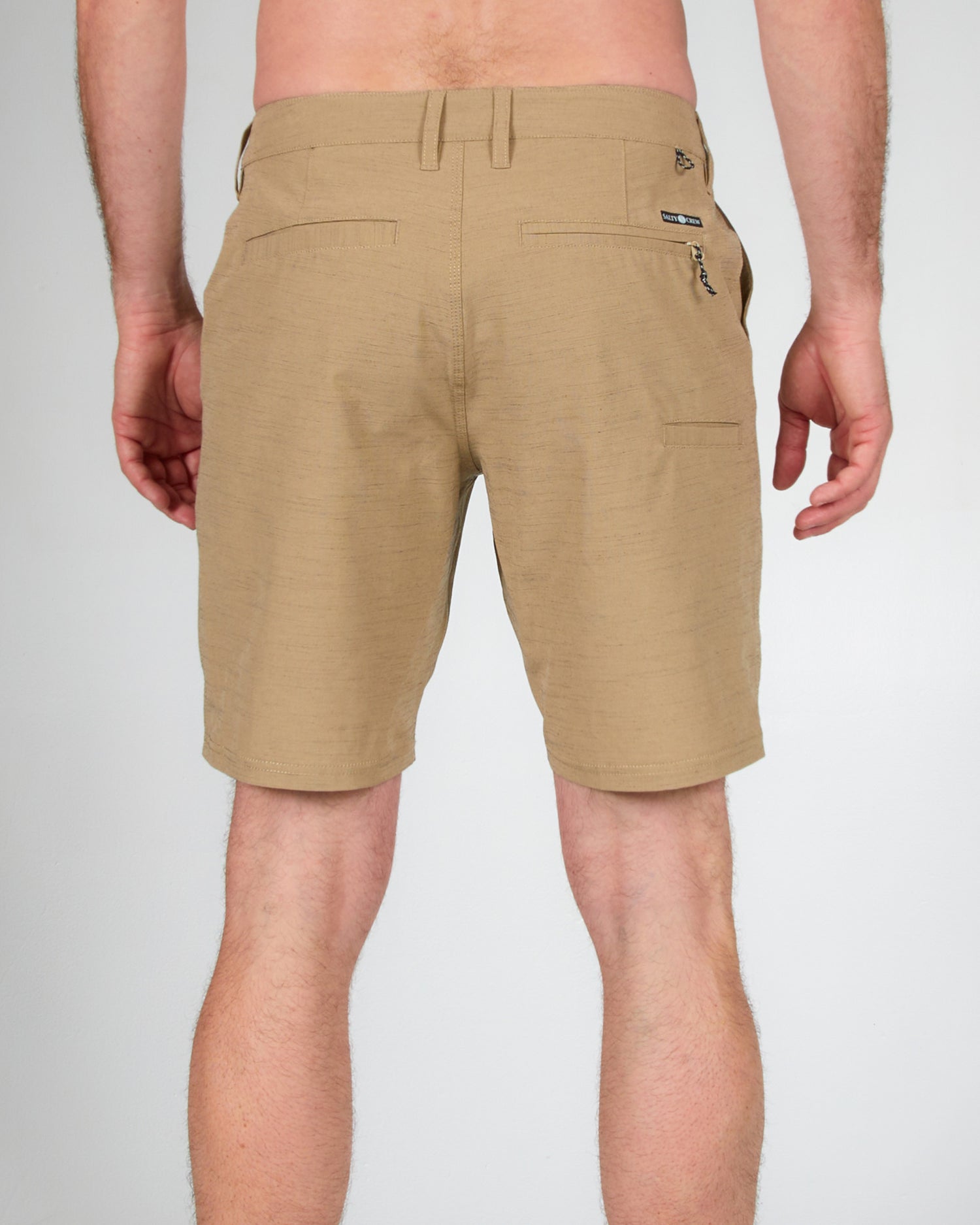 front view of Drifter 2 19" Khaki Hybrid Walkshort