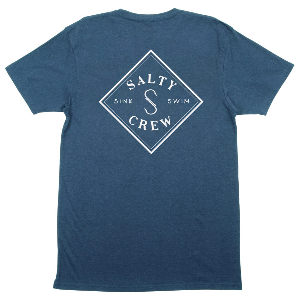 Salty Crew Tippet S/S T-Shirt in Harbor Heather