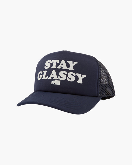 Stay Glassy Foam Trucker - Navy