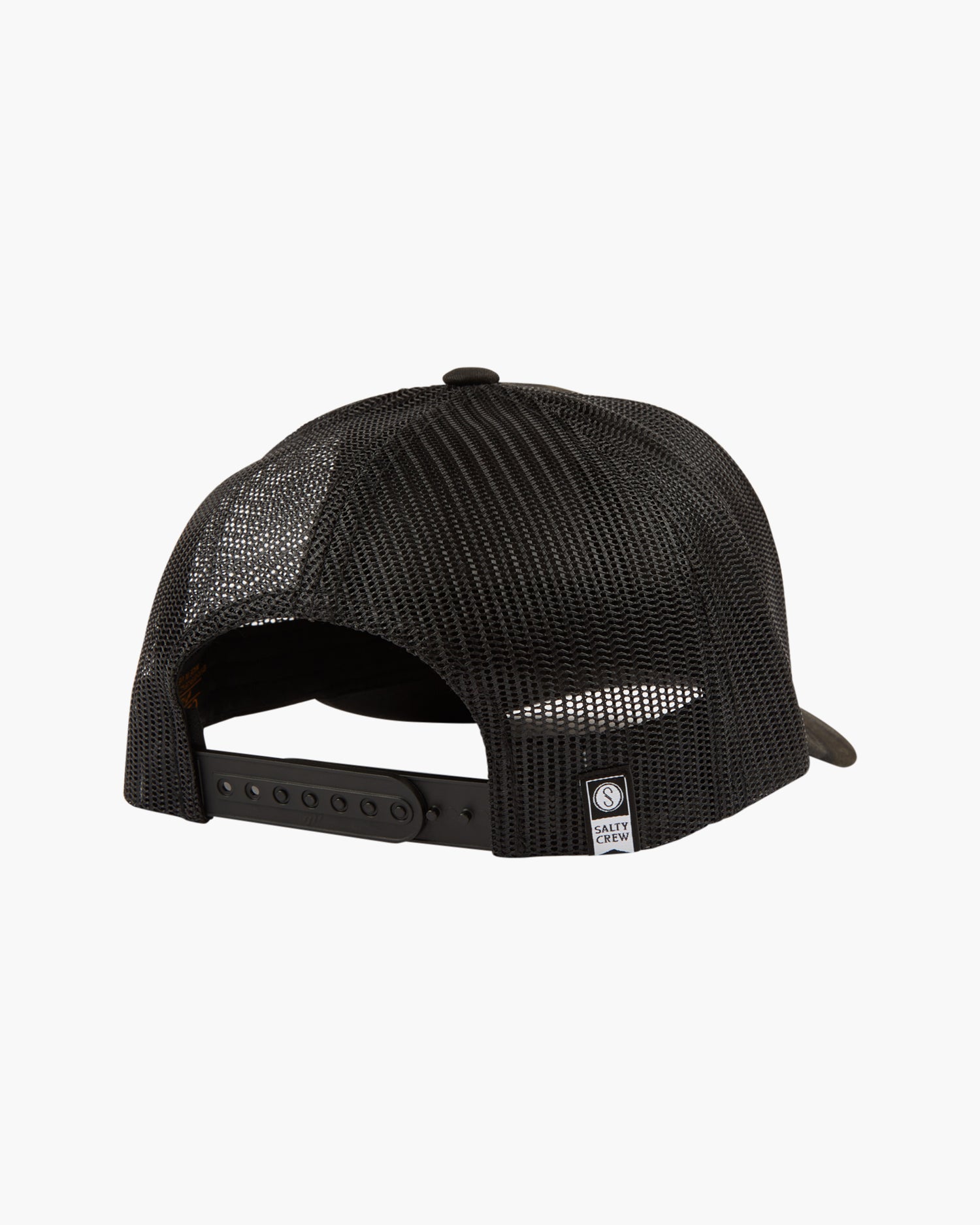 Salty Crew Women's Hats Bruce Black/Camo Trucker in Black/Camo