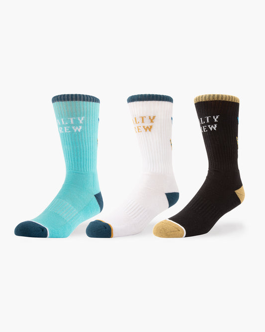 Salty Crew Men - Tailed 3 Pack Socks