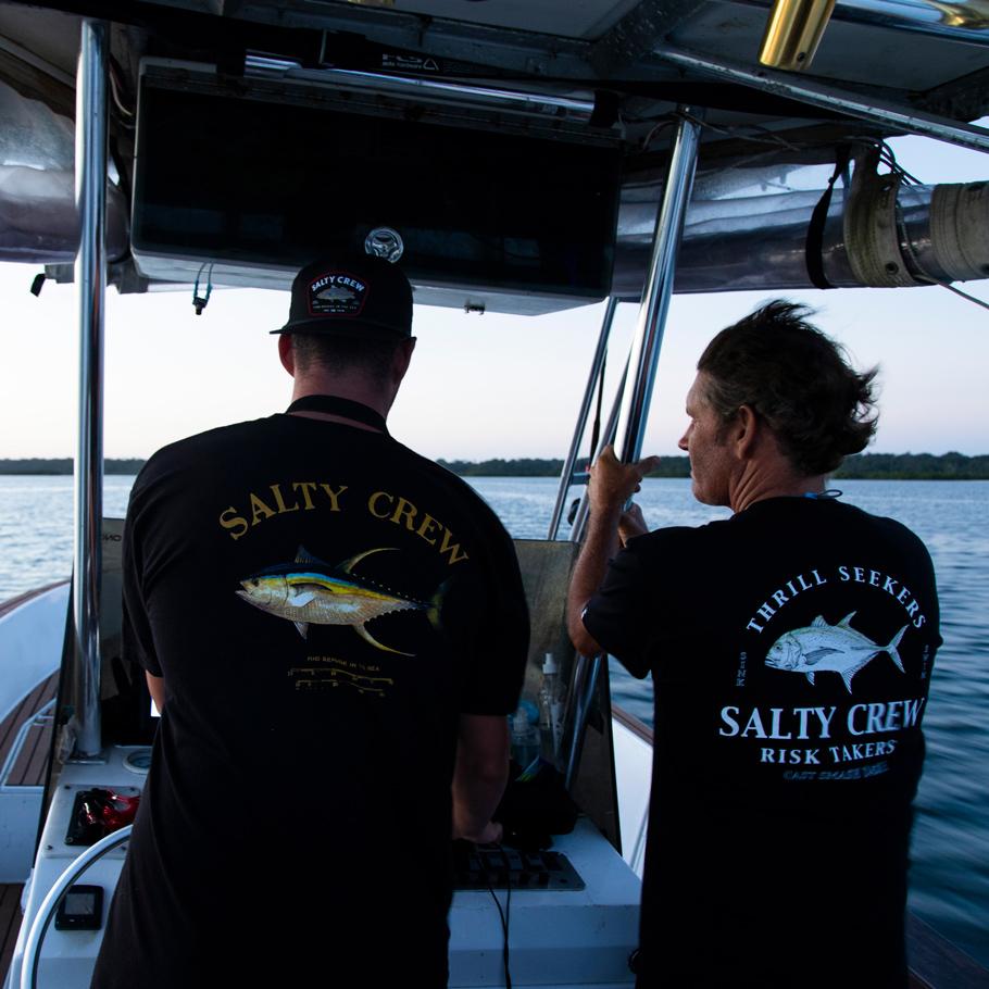 Salty Crew Men - Ahi Mount Black Standard S/S Tee