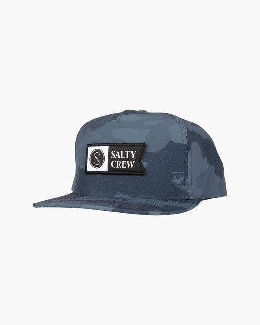 Salty Crew Men - Alpha Tech 5 Panel - Black/Camo