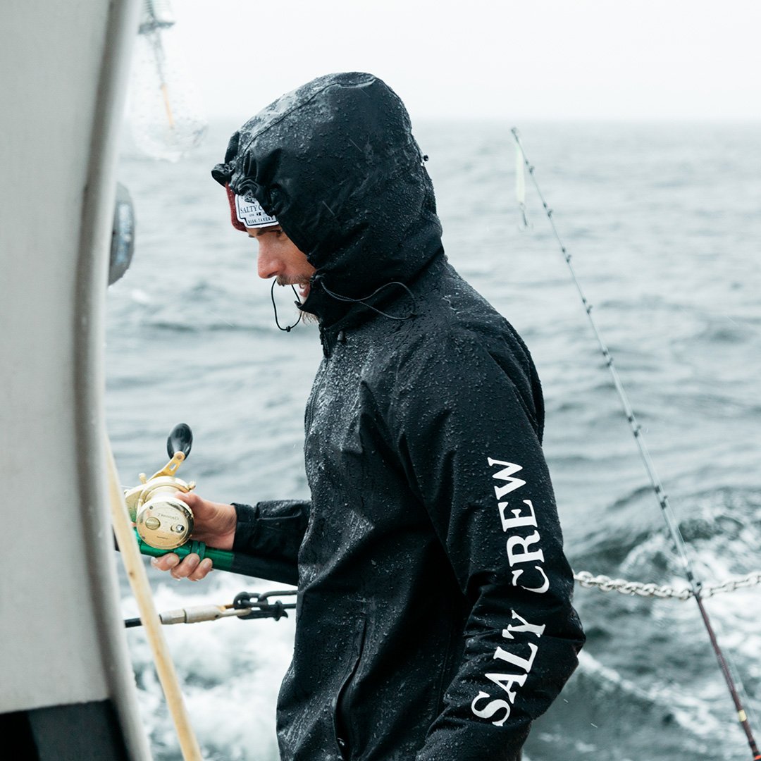 Salty Crew Men - Pinnacle Black Jacket