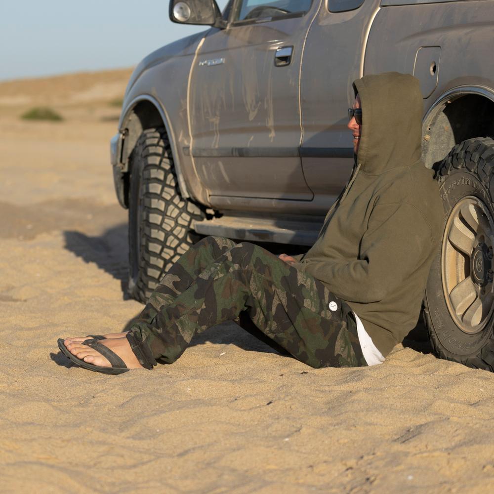 Slow Roll Sweatpant - Camo