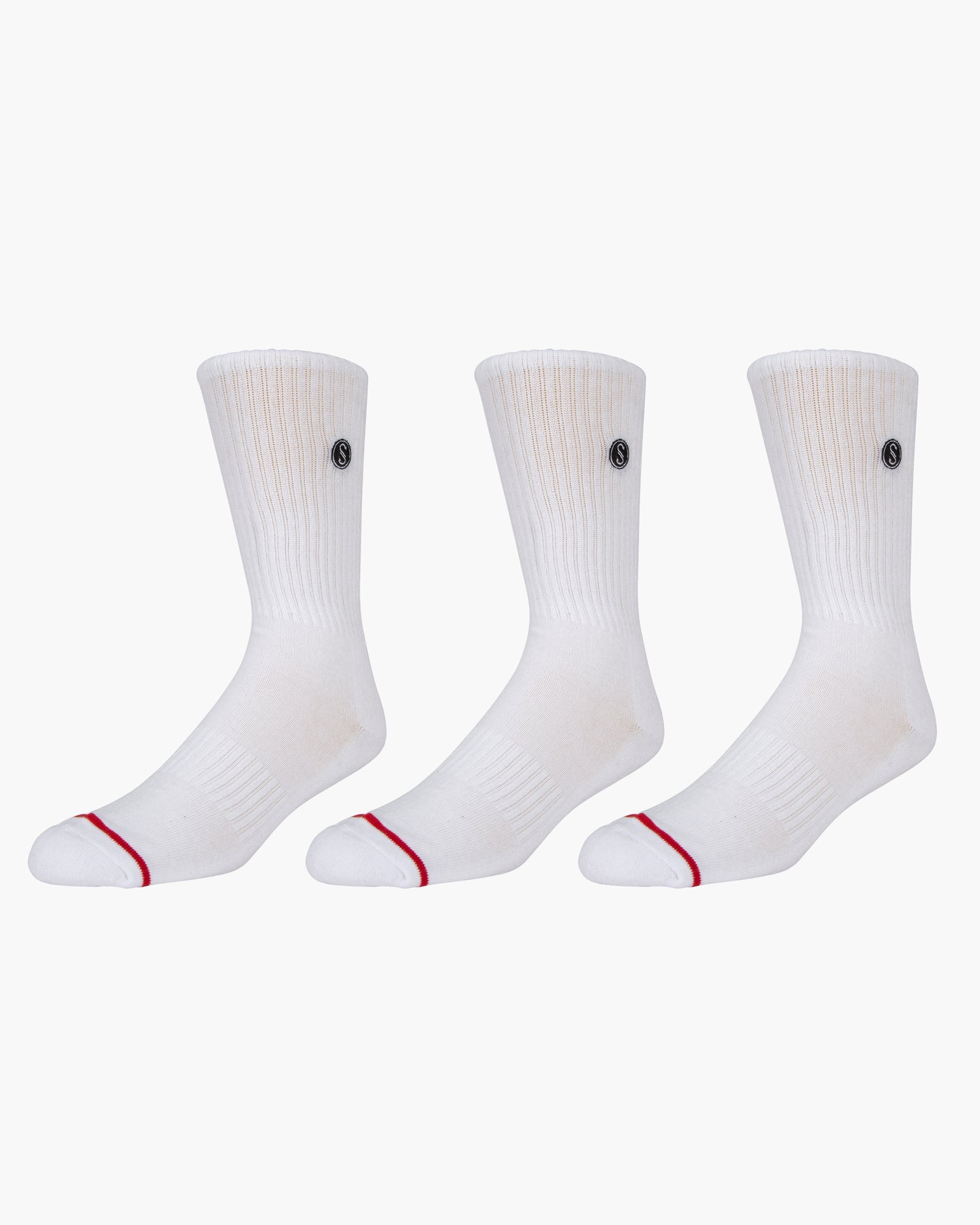 Salty Crew Men - Line Up 3 Sock Pack - White